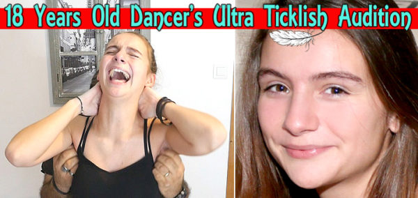 18 Years Old Dancers Ultra Ticklish Audition Genuine Tickling